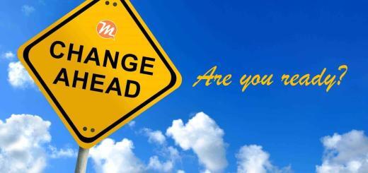 Change ahead