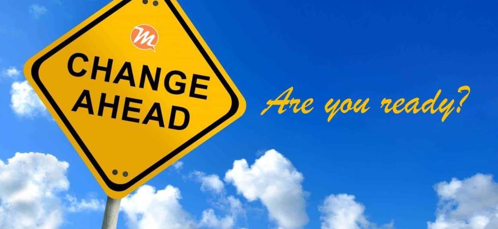 Change ahead
